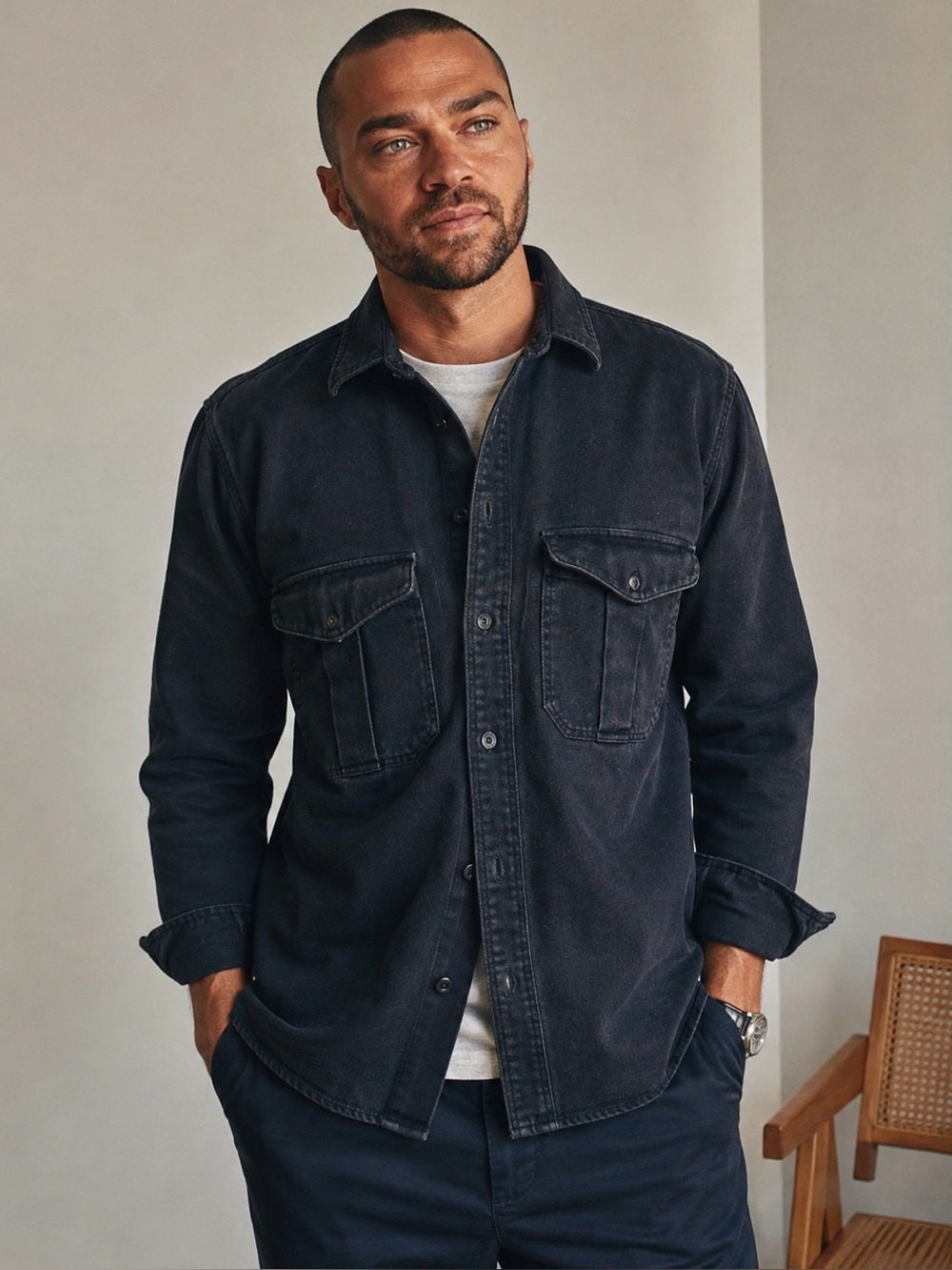 VTG Filson Flannel Button down shirt black XL